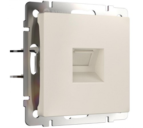 W1181062/ Электроустановочные изделия - Розетка Ethernet RJ-45 (айвори матовый) a062428  Werkel