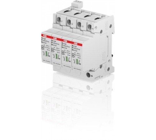 Устройство защиты от импульсных перенапряжений (УЗИП) OVR T1-T2 4L 12.5-275s P TS QS2CTB815710R1100 ABB