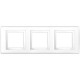 Unica Белый Рамка 3-ая  MGU2.006.18  Schneider Electric