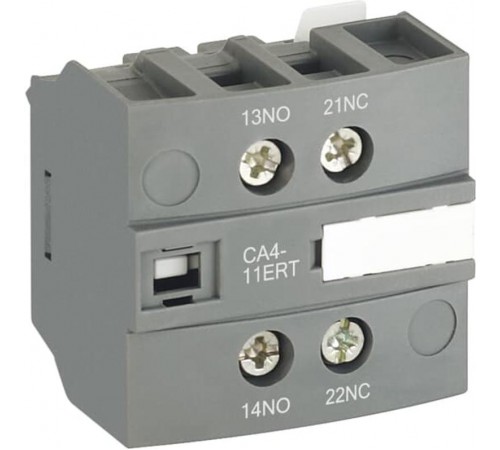 Блок контактный дополнительный CA4-11MRT для контакторов AF..RT и NF..RT1SBN010155R1111 ABB