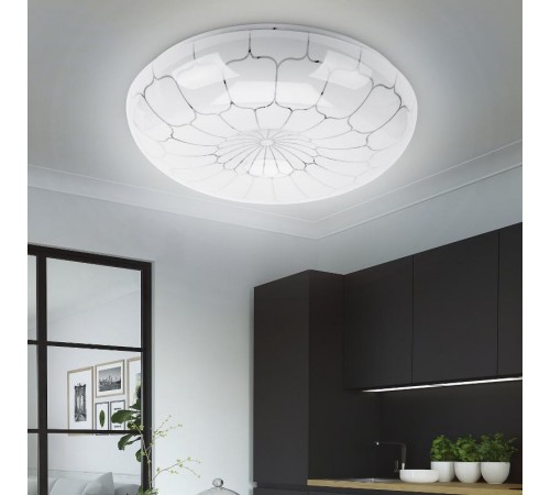 Светильник потолочный светодиодный Классик без ДУ SPB-6-12-4K Pautina 12Вт 4000K  Б0054065  ЭРА