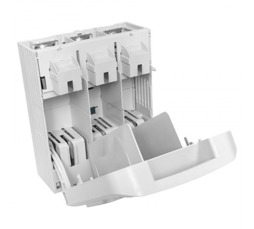 Выключатель-разъединитель УВРЭ v2 400А с дополнительным контактом (NO+NC) откидного типа под предохранители ППН (габ.2) uvre2-400EKF