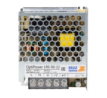 Блок питания панельный OptiPower LRS 50-12 4.2A  328868  КЭАЗ