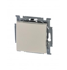 ABB Basic 55 Сл. кость Выключатель 1-клавишный  1012-0-2146   2CKA001012A2146  ABB