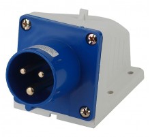 Вилка стационарная 513 2Р+РЕ 16А 220В IP44  Б0032855  ЭРА