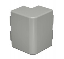 Крышка внешнего угла кабельного канала WDK 60x130 мм (ПВХ,серый) (WDK HA60130GR)  6022162  OBO Bettermann