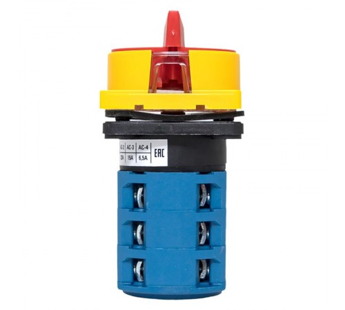 Переключатель кулачковый ПК-1-23 25А 3P "1-0-2" с блокировкой IP65  PROxima pk-1-23-25-a65 EKF