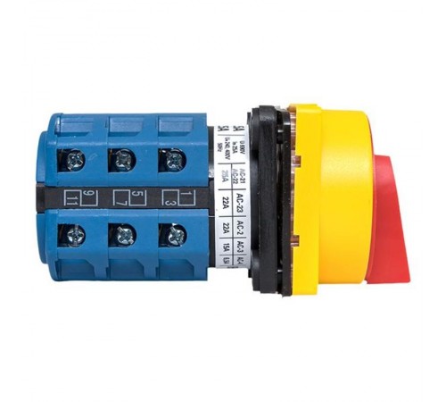 Переключатель кулачковый ПК-1-23 25А 3P "1-0-2" с блокировкой IP65  PROxima pk-1-23-25-a65 EKF