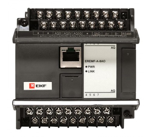 Модуль аналогового вывода EREMF 8 PRO-Logic EKF  EREMF-A-8AO  EKF