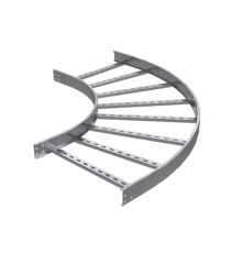 Угол горизонтальный 90 градусов 80х200, R600, 1,5 мм, AISI 304  ILDM6820C  DKC