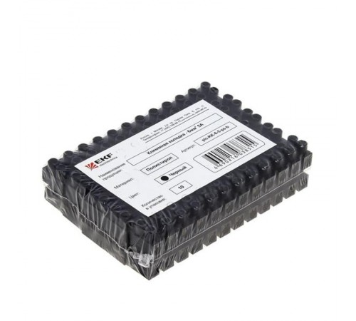 Клеммная колодка 25мм 60А полистирол черная (уп.10шт.) EKF PROxima  plc-KK-25-60-ps-b  EKF