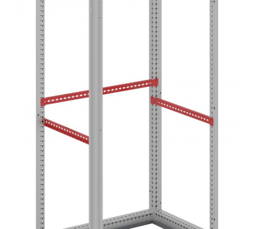 Рейка боковая для шкафов CQE глубиной 500 мм, 1 упаковка - 4 шт.  R5NTLE500  DKC