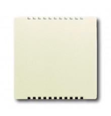 Плата центральная (накладка) для усилителя мощности светорег. 6594 U, , серия solo/future, цвет savanne/сл. кость  6599-0-2832   2CKA006599A2832  A