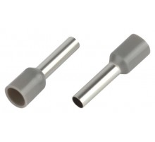 Наконечник-гильза ЭРА NO-225-91 НШвИ 4,0-12 с изолированным фланцем (упаковка 50 шт.)   Б0063411  ЭРА