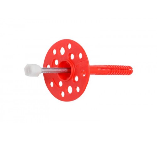 Дюбель для теплоизоляции 8х120 с металлическим гвоздём с термоголовой (250 шт.) ( 5,093 кг)  130099  Tech-KREP