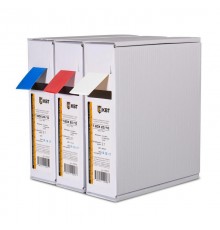 Термоусаживаемя трубка в евро-боксеT-BOX 10/5 белый (10м)  65614  КВТ