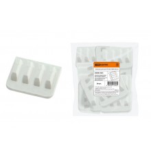 Заглушка для шин 4П 63А (50 шт.)  SQ0802-0020  TDM