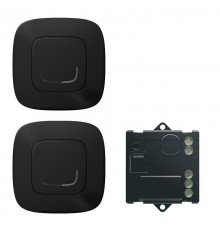 Пакет для управления освещением с 2-х мест Valena Allure (микромодуль реле 300Вт 240В+2 Умн. беспроводн.1-кл.выкл.)антрацит Netatmo  752850  Legrand