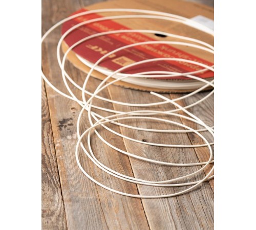 Термоусаживаемая трубка ТУТ нг 2/1 белая EKF PROxima  tut-2-w  EKF