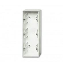 Коробка для открытого монтажа, 3 поста, серия future, цвет белый бархат  1799-0-0955   2CKA001799A0955  ABB