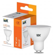 Лампа светодиодная PAR16 600lm 3000K GU10  LL-I-PAR16-7-230-30-GU5  IEK