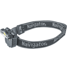 Фонарь налобный 93 190 NPT-H27-ACCU 1COB LED 3Вт 1реж. Li-pol 0,5Ач  93190  Navigator