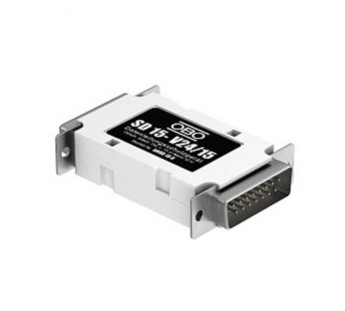 Устройства защиты от импульсных перенапряжений УЗИП для телекоммуникационных сетей 15-пол. 18 В (SD15-V24 15)  5080150  OBO Bettermann