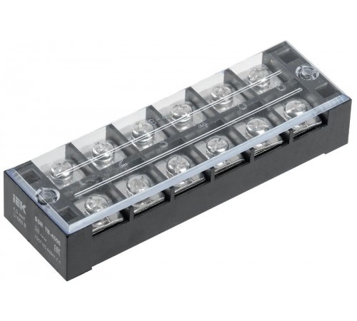 Блок зажимов БЗН ТВ-2506 2,5 мм2 25A 6 пар  YZN41-06-002-K02  IEK