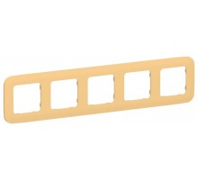 FLITE Artistic Рамка 5-ая РУ-5-А-ФлЗ золотарникIEK  FI-M52-31-20-K90  IEK