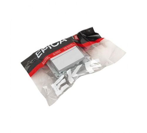 Механизм выключателя, двухклавишный, перекрёстный, алюминий Эпика EKF  UP1-SWA-22  EKF