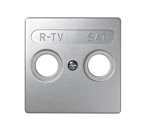 Simon 73 Накладка на телевизионную розетку R-TV-SAT, S73 Loft, алюминий  73097-63  Simon