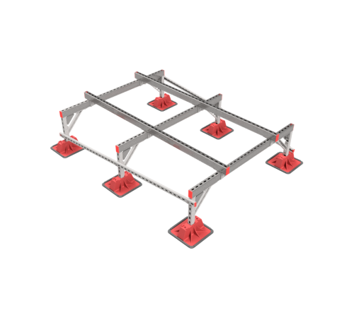 Опорная конструкция для установки оборудования TECHNORAPTOR LIGHTFOOT 1500х2000 тип 2  KM-TR-LTF-SSEI-1500-2000-2  КМ - профиль