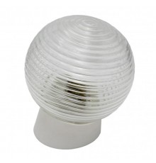 Светильник пылевлагозащищенный под лампу для ЖКХ НБП 01-60-004 с наклонным основанием Гранат стекло IP20 E27 max 60Вт D150 шар  Б0052009  ЭРА