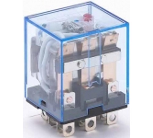 Промежуточное реле 3 конт. с инд. LED 10А 12В AC ПР-  23207DEK  DEKraft