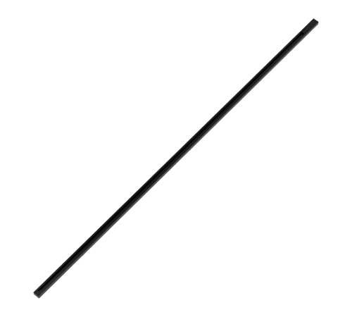 Шинопровод осветительный накладной 2м черный (с адаптером питания и заглушкой)  TR104  Gauss