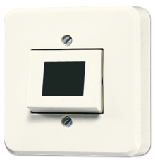 Одноклавишный кнопочный выключатель 1А, 24В; AP600 333A-24 Jung