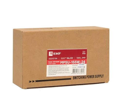 Блок питания 24В с функцией ИБП MPSu-155W-24 EKF PROxima  mpsu-155w-24  EKF