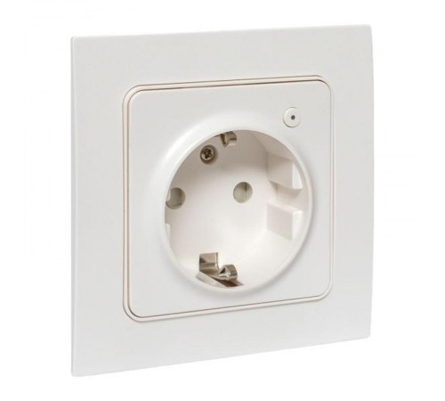 Умная розетка Стокгольм 1-местная 16А белый Zigbee  СonnectRCS-ST16-WD-ZBEKF