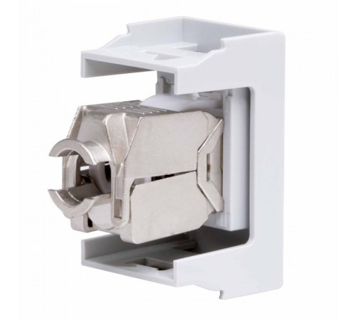 Розетка RJ-45 кат.6,экр,Viva,1 мод.,серая  45168  DKC