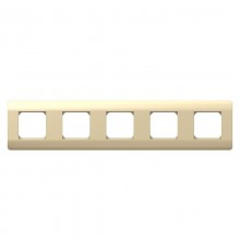Рамка 5-ая, универсальная, шампань(NEW3-E)  431440  CHINT