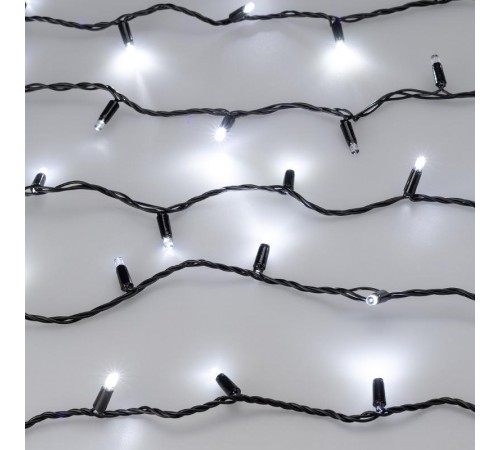 Светодиодная гирлянда ARD-STRING-CLASSIC-1000-BLACK-100LED-PULSE White (230V, 7W) (Ardecoled, IP65)  031651  Arlight