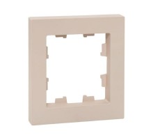 1 - местная рамка, кремовая, пластик Эпика  UP1-FPI-01 EKF