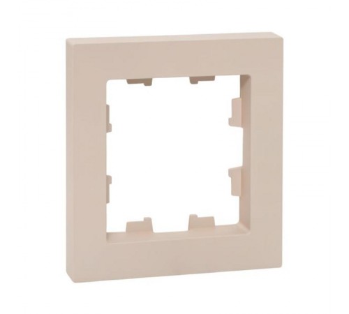 1 - местная рамка, кремовая, пластик Эпика  UP1-FPI-01 EKF