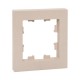1 - местная рамка, кремовая, пластик Эпика  UP1-FPI-01 EKF