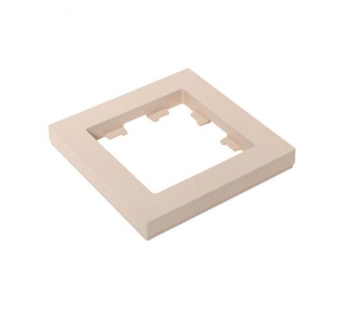 1 - местная рамка, кремовая, пластик Эпика  UP1-FPI-01 EKF