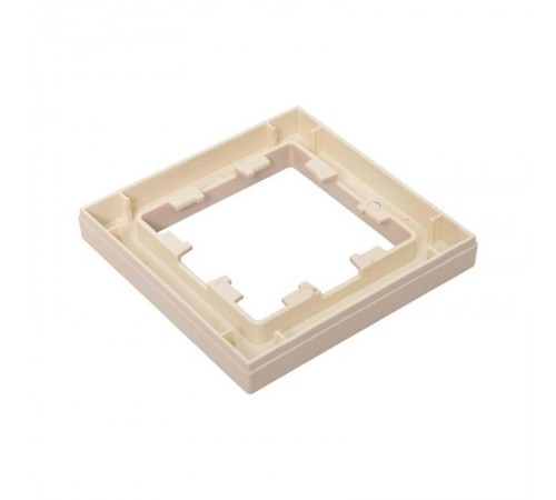 1 - местная рамка, кремовая, пластик Эпика  UP1-FPI-01 EKF