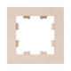 1 - местная рамка, кремовая, пластик Эпика  UP1-FPI-01 EKF