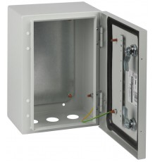 Корпус металлический  OPTIMA ЩМП-25.30.15 (250х300х150) IP54 У2 серый   Б0061589  ЭРА