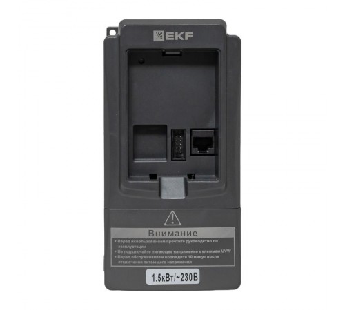 Преобразователь частоты 1,5/2,2кВт 1х230В VECTOR-100 EKF  VT100-1R5-1B  EKF