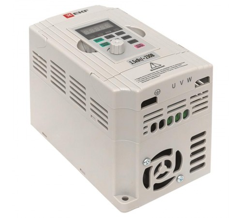 Преобразователь частоты 1,5/2,2кВт 1х230В VECTOR-100 EKF  VT100-1R5-1B  EKF